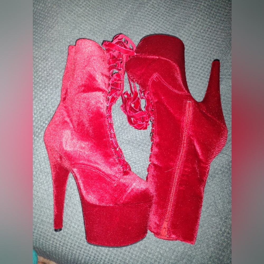 NEW Pleaser Adore 1020 Ankle Boots